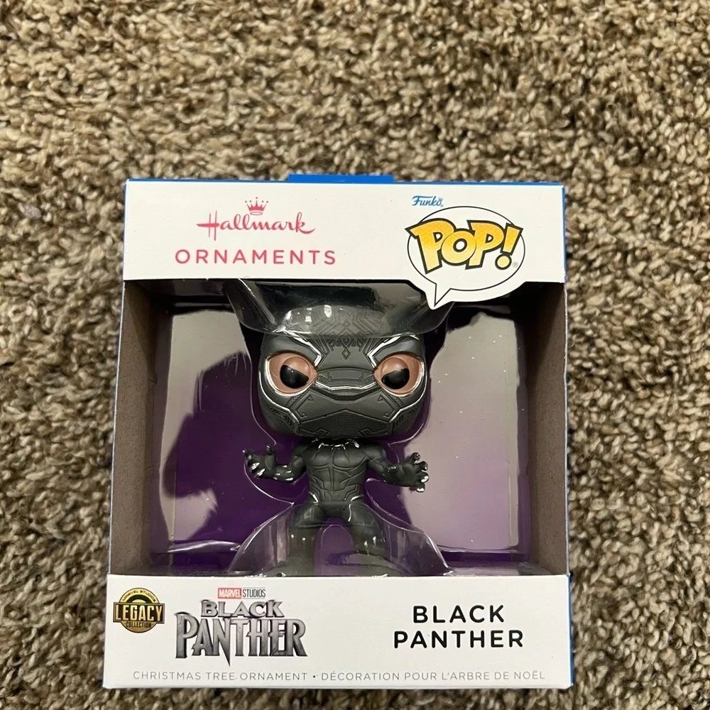 NEW Hallmark Marvel Black Panther Funko POP! Ornament